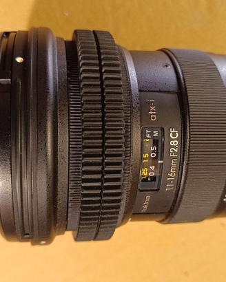 Tokina ATX-I 11-16 mm f/2.8  EF canon 