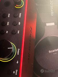 Scarlett Focusrite 2i2 4gen