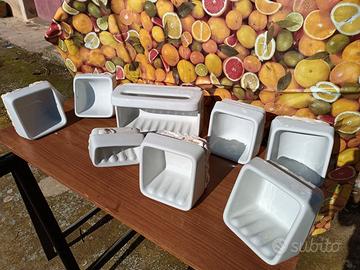 SET PORTASAPONI BAGNO VINTAGE