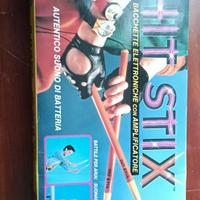 Hit stix gig anni 80 bacchette con amplificatore