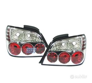 FANALI PER SUBARU IMPREZA 08-12 ROSSO CROMATO