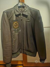 AERONAUTICA MILITARE Giubbotto Pilot in pelle