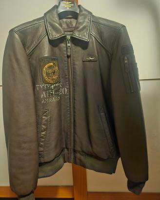 AERONAUTICA MILITARE Giubbotto Pilot in pelle