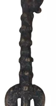 Canne de sagesse en bronze