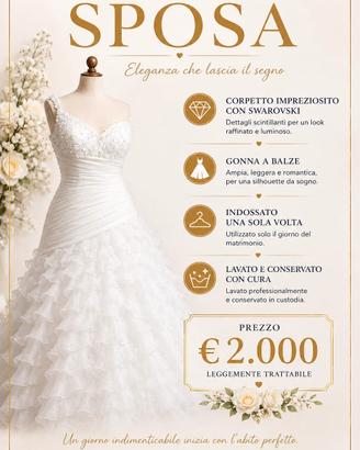 Abito Sposa