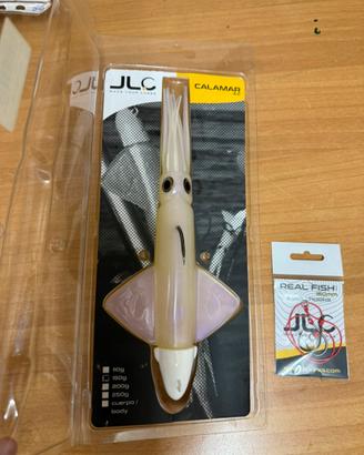 JLC Calamar bianco 150 gr. + Assist Hook 160 mm