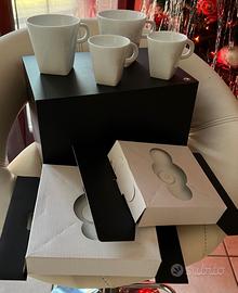 Nespresso Pure 4 tazzine + sottopiattini