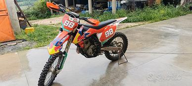 moto da cross KTM 250