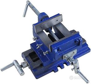 Morsa trapano a croce da 100 blu