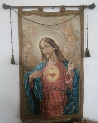 stendardo ecclesiastico dell '800