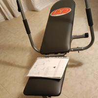 2 attrezzi addominali fitness panca