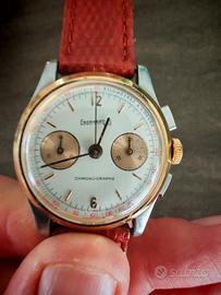 Eberhard Cronografo Vintage anni ’50 – Ghiera Oro 