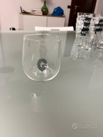 Bicchiere con iniziale G