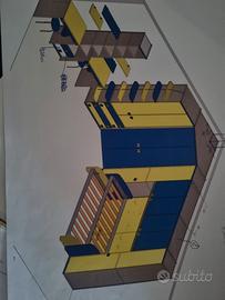 Cameretta per due ragazzi 