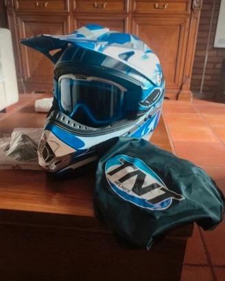 casco TNT con occhiali UfoPlast 