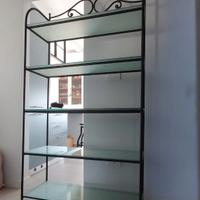 Libreria in ferro battuto artigianale