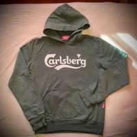 Felpa Carlsberg verde unisex L