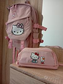 zaino scuola hello Kitty 
