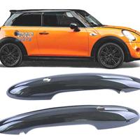 CARCASSA MANIGLIA PORTA MINI F55 F56 F57 NERO LUCI