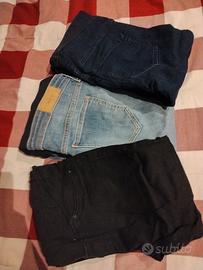 Jeans premaman tg 38 slim