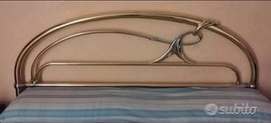 Struttura in Ottone per Letto Matrimoniale 160x190
