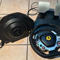thrustmaster tx con pedaliera e corona ferrari 458