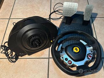thrustmaster tx con pedaliera e corona ferrari 458