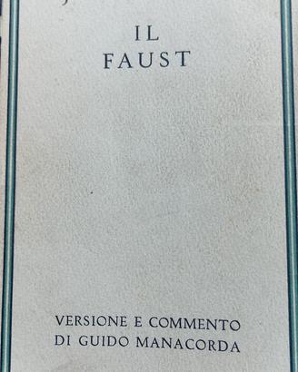 Il Faust    J.W. Goethe