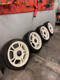 Cerchi Abarth Bianchi + Gomme Invernali
