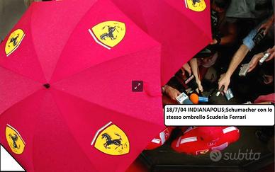 Scuderia Ferrari Ombrello da collezione NUOVO