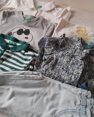 abbigliamento Benetton primav-estate 12 mesi 