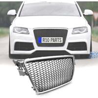 GRIGLIA PER AUDI A4 B8 08-11 LOOK RS GRIGIO CHIARO