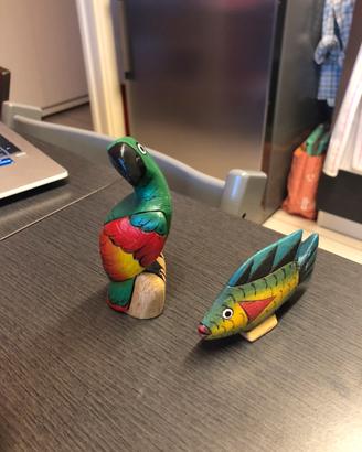 Animali in legno