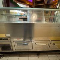 Banconi frigo/ vetrine bar refrigerate acciaio