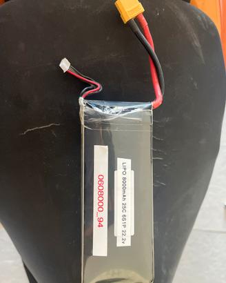 Batterie Lipo 6S 8000 Mah 25C