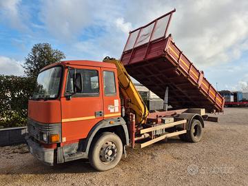 Iveco 115-17 RIBALTABILE E GRU MEC 8022 DUE SFILI
