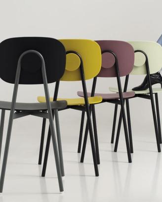 SET 4 SEDIE POINTHOUSE TATA YOUNG NUMEROSI COLORI