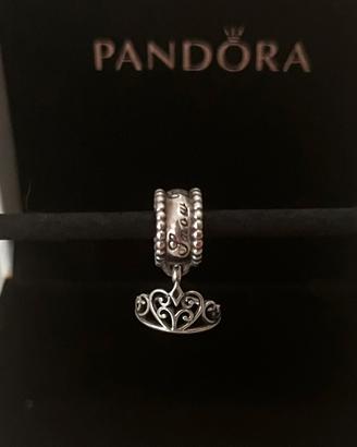 Pandora pendente tiara biancaneve