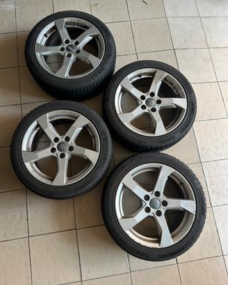 Cerchi e gomme Audi 17