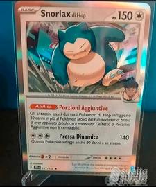 Pokemon Snorlax di hop 117/159 holo