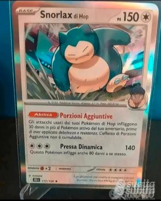 Pokemon Snorlax di hop 117/159 holo