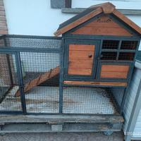 gabbia per conigli 