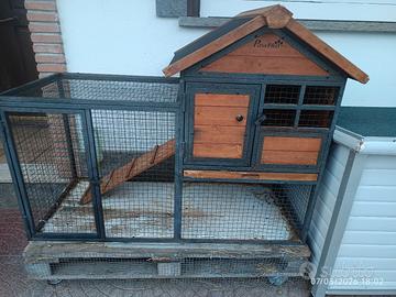 gabbia per conigli 