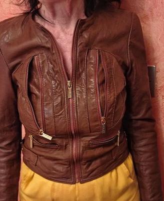 GIUBBOTTO IN PELLE “MICHAEL KORS” - ORIGINALE