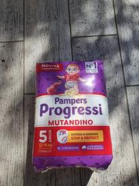 Pampers mutandino progressi 5