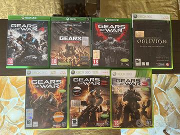 Blocco 7 videogiochi Xbox One & X360 NON SPEDISCO