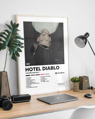 Poster Machine Gun Kelly - Hotel Diablo