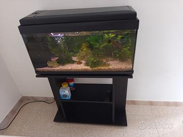 acquario con mobiletto
