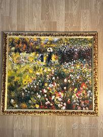 Quadro olio su tela, Renoir, cornice appena fatta