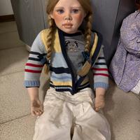 Bambola grande di una collezione privata vecchia